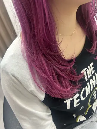 セミロング カラー yuuna/ Lay.のヘアスタイル