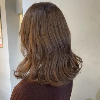 カラー ヘアアレンジ 𝙢𝙞𝙮𝙪🎀 girly hairのヘアスタイル