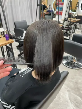 ショート 奥野碧🌈艶髪 /ダメージレスカラーのヘアスタイル