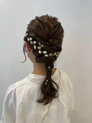 ヘアアレンジ トルクアータ伏見 MIKUのヘアスタイル