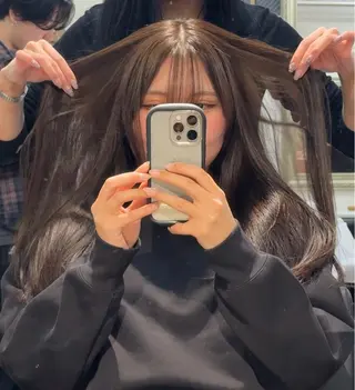 ロング カラー 韓国・透明感カラー ／堀江／みずき🐩のヘアスタイル