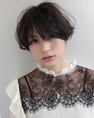ショート 山崎 航のヘアスタイル