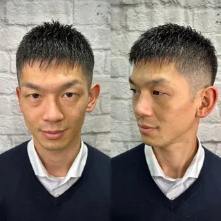 ショート 田中 連のヘアスタイル