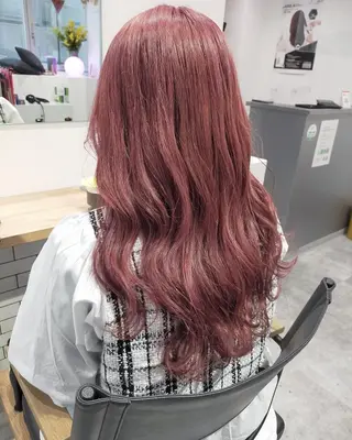 ロング カラー JIL BLAN 京都所属・RU RIのヘアスタイル