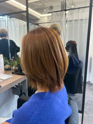 ミディアム Nail &Beauty by UNO伊勢原所属・COCO .のヘアスタイル