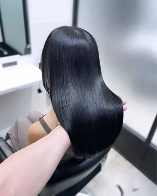 ロング 韓国レイヤーカット 髪質改善▫️水野有真のヘアスタイル