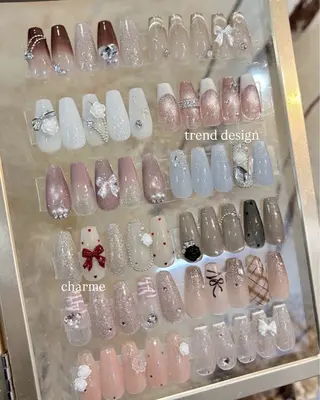 ネイル charme yunonのネイルデザイン