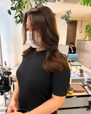 ロング レイヤーカット/ ヘッドスパ/ゆうきのヘアスタイル