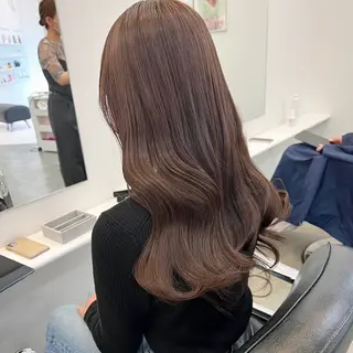 ロング カラー ParveMix￤ 大賀さつき🍨🤍のヘアスタイル