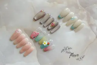 ネイル ❁⃘*。Petite fleur❁⃘*りさのネイルデザイン
