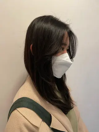 カラー 小野 明日香のヘアスタイル