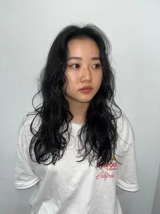 カラー パーマ liberta所属・riko .のヘアスタイル