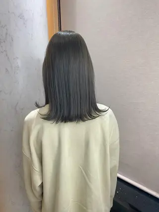 ミディアム 🌱ブリーチ・透明感 カラー/mapi🦭のヘアスタイル