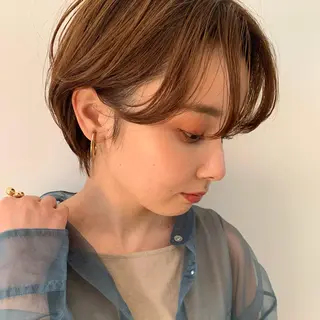 ショート calna by  elmo所属・ショート特化美容師 大阪京橋　大本　渉のヘアスタイル