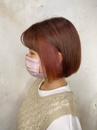 ショート カラー ルシエ吉祥寺所属・【韓国風カット】 harunaのヘアスタイル