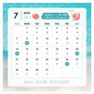 ネイル petillant所属・nail salon petillantのネイルデザイン