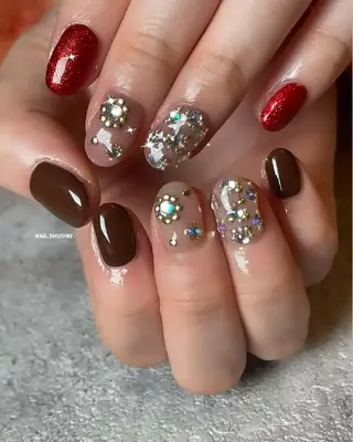 ネイル 3dパーツ/流行り 👧shushu❤️のネイルデザイン