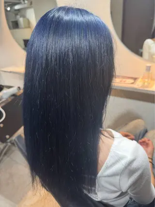 セミロング カラー lmu byif(ﾘﾐｭｰﾊﾞｲｲﾌ)所属・MIYU /メンズパーマ✨💫のヘアスタイル