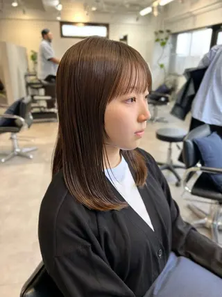 ミディアム ❤️ショートカット ・顔周りカット❤️のヘアスタイル
