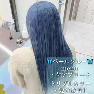 ロング カラー ブリーチボブNo.1 🥇/KOHEIのヘアスタイル