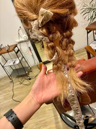 ヘアアレンジ 清水 美香のヘアスタイル