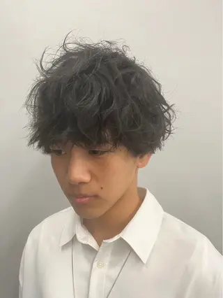 パーマ メンズ 坂本響 メンズカット/パーマのヘアスタイル
