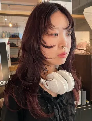 カラー 池田 蓮のヘアスタイル