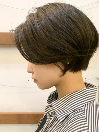 ショート カラー パーマ tension 【テンション】のヘアスタイル