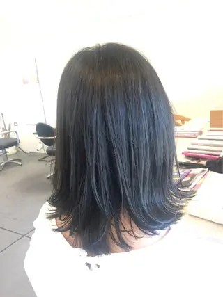 ミディアム geep Ryoyaのヘアスタイル