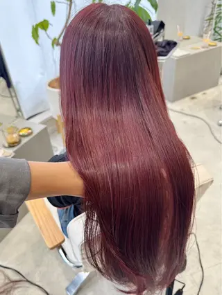 ロング Stylo所属・吉川 莉央のヘアスタイル