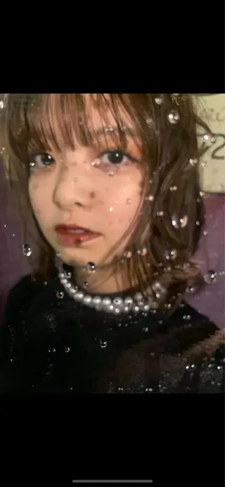 ミディアム カラー AO所属・RISAKO 艶髪モテヘア🎀府中のヘアスタイル