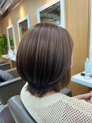 ショート 透明感カラー/ イルミナカラーヒロキのヘアスタイル