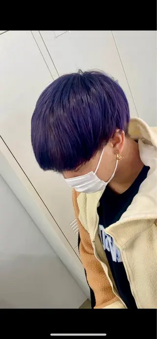 カラー メンズ メンズパーマ特化💇 奥田敦哉のヘアスタイル