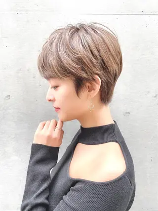 ショート 林 飛夕也のヘアスタイル