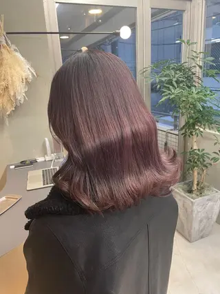 ミディアム カラー ivy所属・🦋うる艶透明感ヘア 今井達也のヘアスタイル