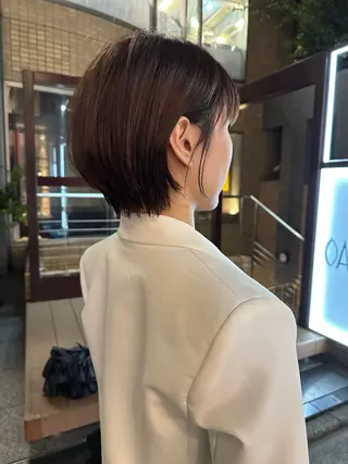 ショート ROBBY表参道所属・木村【似合わせ ショート】無料✨のヘアスタイル