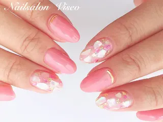 ネイル Viseo《6週間 長持ちパラジェル》のネイルデザイン