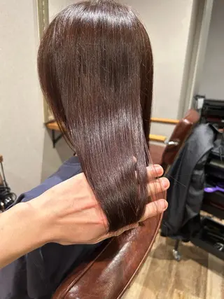 ロング カラー 花橋 宏輝のヘアスタイル