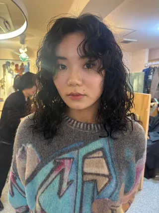 ミディアム too good所属・gouru 難波美容師のヘアスタイル