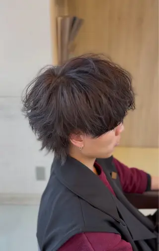 メンズ 中津/トレンドカラー /美馬本紅亜のヘアスタイル