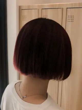 カラー ショート 田端みおと🐱 SoZoBridgeのヘアスタイル