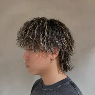 ミディアム メンズ nico TOKYO 横浜所属・横浜/レイヤー/ カネコのヘアスタイル