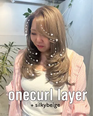 セミロング 顔周りcut・ご相談 ＝新宿しずく🇰🇷のヘアスタイル