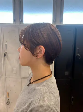 ショート tokute 片岡心🐥のヘアスタイル