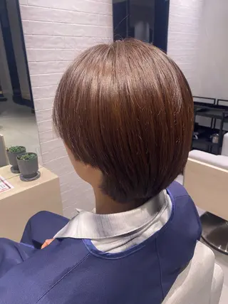 ショート カラー メンズ stair : case 銀座店所属・stair:case 🌱安藤風香🌱🦖のヘアスタイル