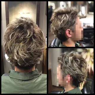 ショート カラー メンズ BARBER YAMAMICHI所属・山城 ゆきのエステ・リラクイメージ