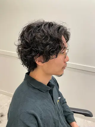 パーマ メンズ メンズ特化 パーマ/オザワのヘアスタイル