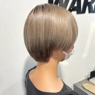 ショート カラー IwAsh  大和駅店所属・shiho .のヘアスタイル