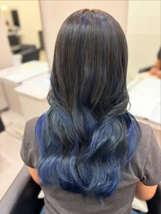 カラー 小川 琉華のヘアスタイル