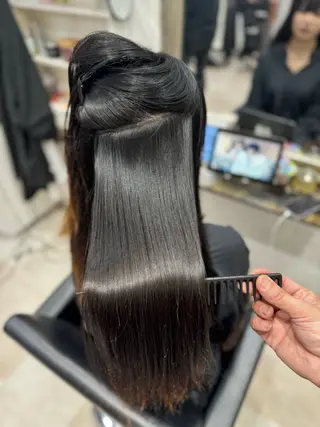 ロング Dbest hair lounge所属・KEN/関内/似合せ 美髪矯正/髪質改善のヘアスタイル